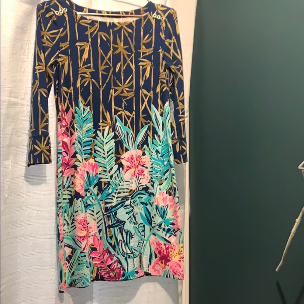 Lilly Pulitzer 3/4 length sleeve dress.